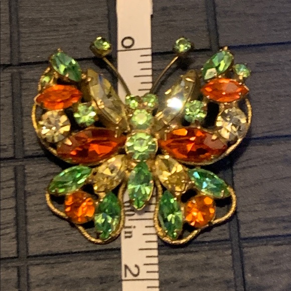 Regency Butterfly Brooch - Picture 9 of 9